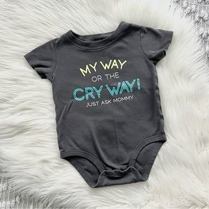Funny baby onesie